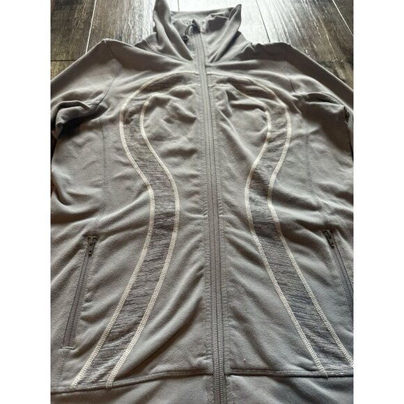 Lululemon Y2K In Stride Jacket Fossil / Wee Are From Space Coal Fossil 8 - Picture 3 of 5